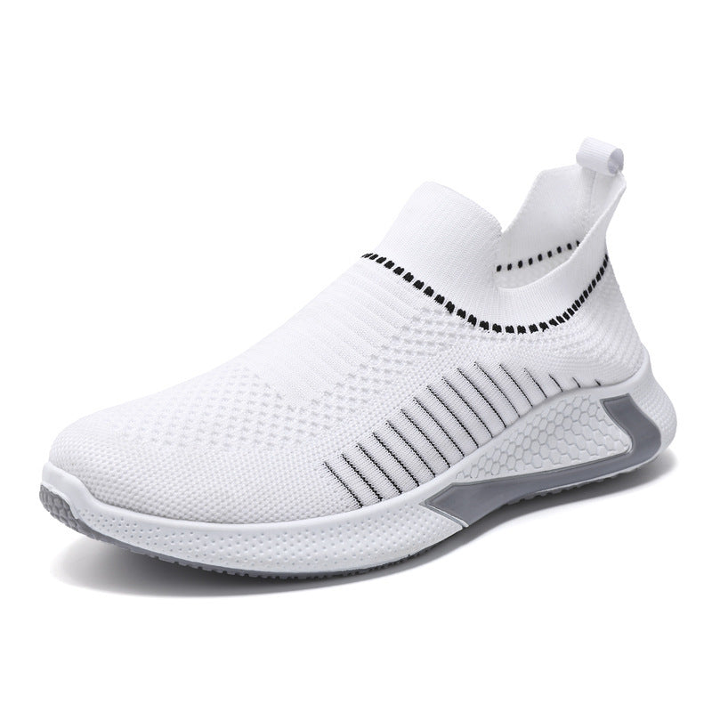 Men’s Outdoor Slip-On Mesh Sock Trainers – Breathable Lightweight Running & Casual Sneakers