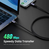 240W USB-C to USB-C Fast Charging Cable | PD 3.1 48V/5A Type-C Braided Cable for MacBook, iPad & Android Devices