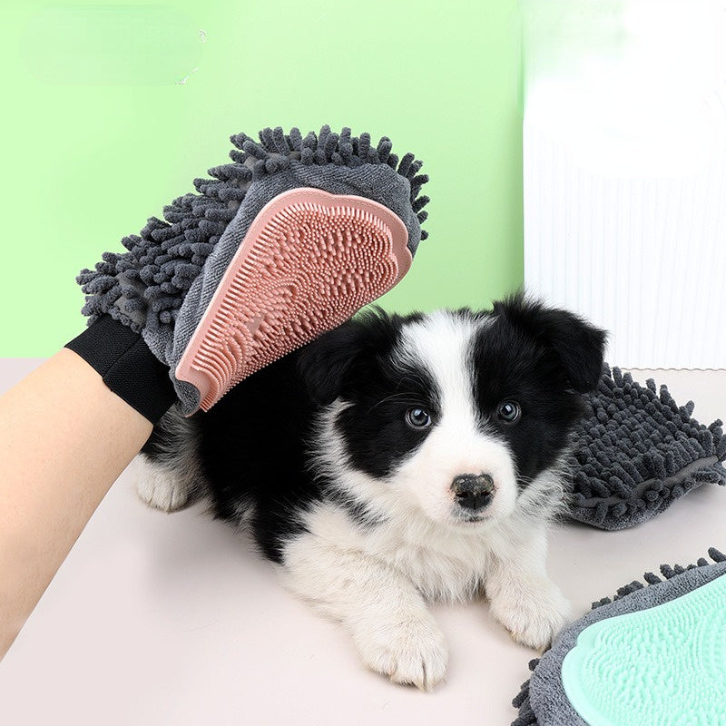 Pet Bathing and Grooming Glove UK