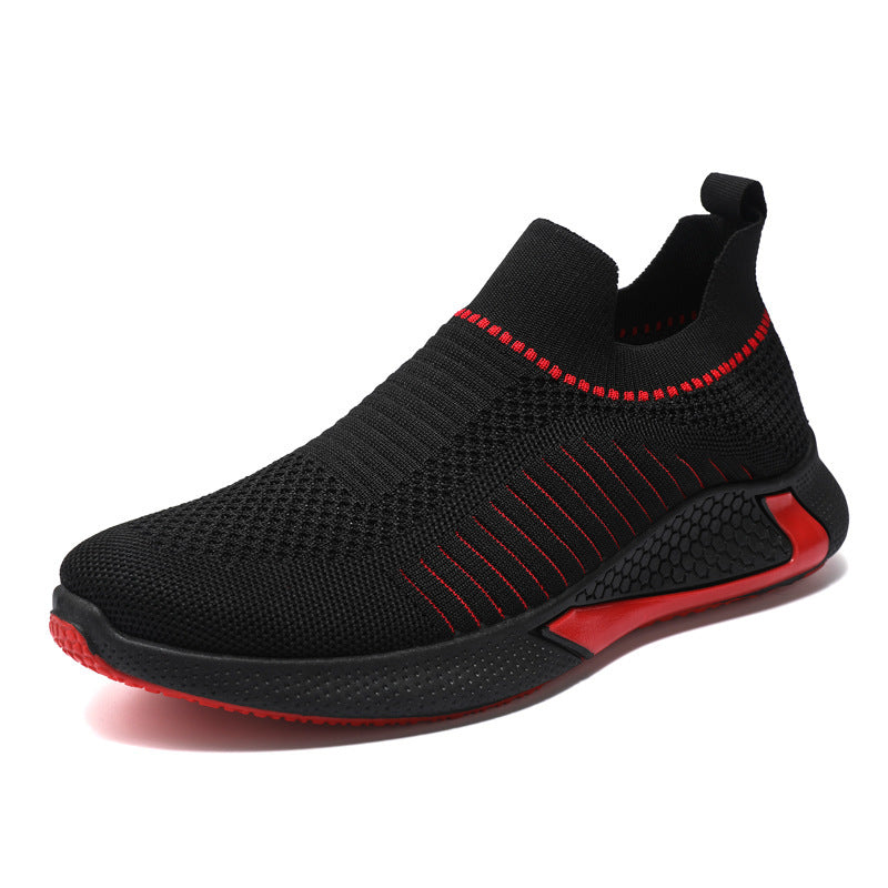 Men’s Outdoor Slip-On Mesh Sock Trainers – Breathable Lightweight Running & Casual Sneakers