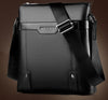 Men’s PU Leather Messenger Bag – Stylish Crossbody Shoulder Satchel for Urban Life