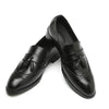 Men’s Fringe Leather Brogue Loafers – Casual Smart Dress Shoes