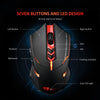Silent Luminous Wireless Mouse – Power-Saving USB Laptop Mouse
