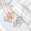 Zircon Double Love Necklace UK