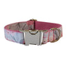 Pet Dog Collar & Leash Set with Ink-Painting Print + Bow – Stylish Pet Accessory