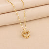 Double Layer Love Necklace UK