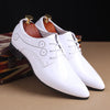 Men’s Cowhide Leather Slip-On Business Casual Shoes