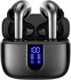Wireless Bluetooth 5.3 Earbuds | Waterproof Noise-Cancelling Headphones with Charging Case