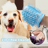 Dog Paw Cleaner Cup UK – Portable Pet Foot Washer & Brush Tool