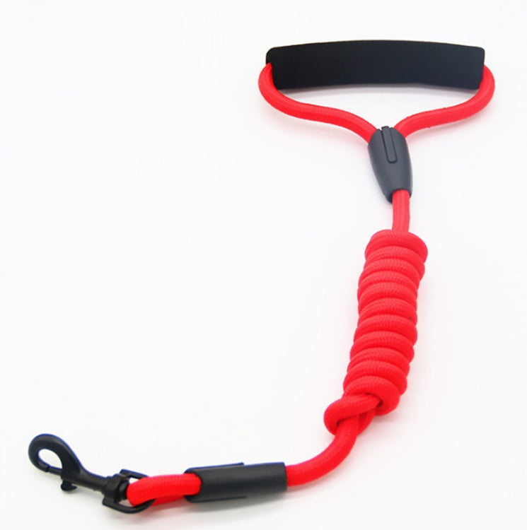 Reflective Nylon Dog Collar Rope – Adjustable Safety Strap for Pets